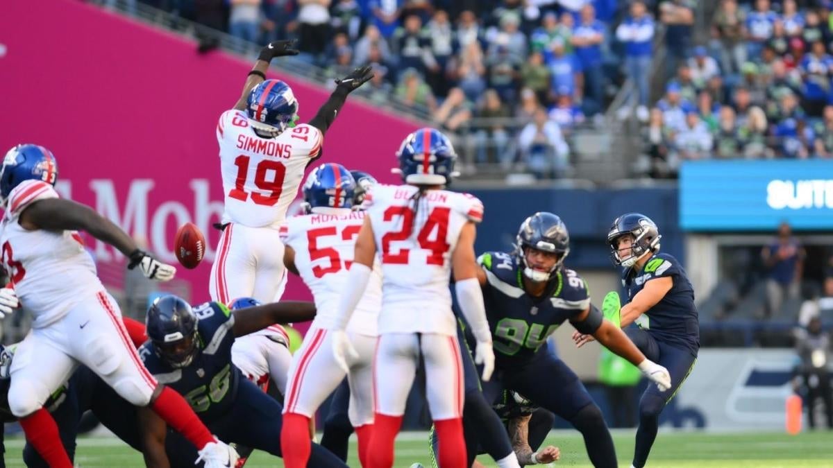 NFL explains Giants' controversial blocked field goal to defeat Seahawks, here's why there's no penalty