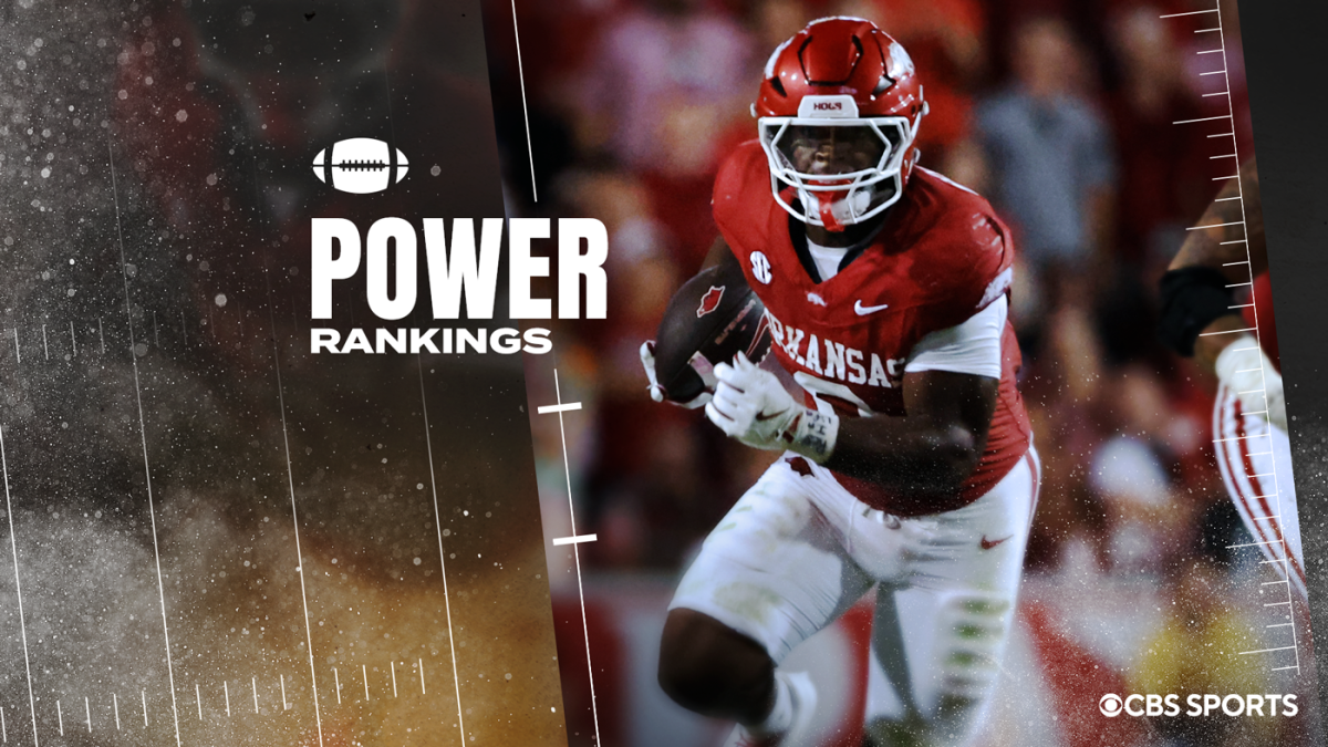 College Football Power Rankings: Arkansas, Vanderbilt arrive after shaking up landscape with upset wins