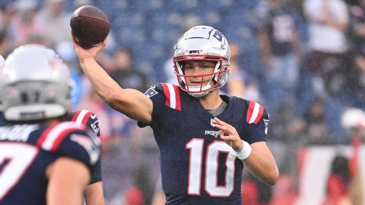 Drake Maye to replace Jacoby Brissett as starting QB for Patriots in Week 6