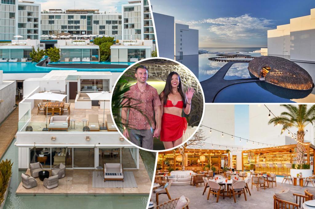 Inside the Mexico resort where 'Love Is Blind' Season 7 couples went post-engagement