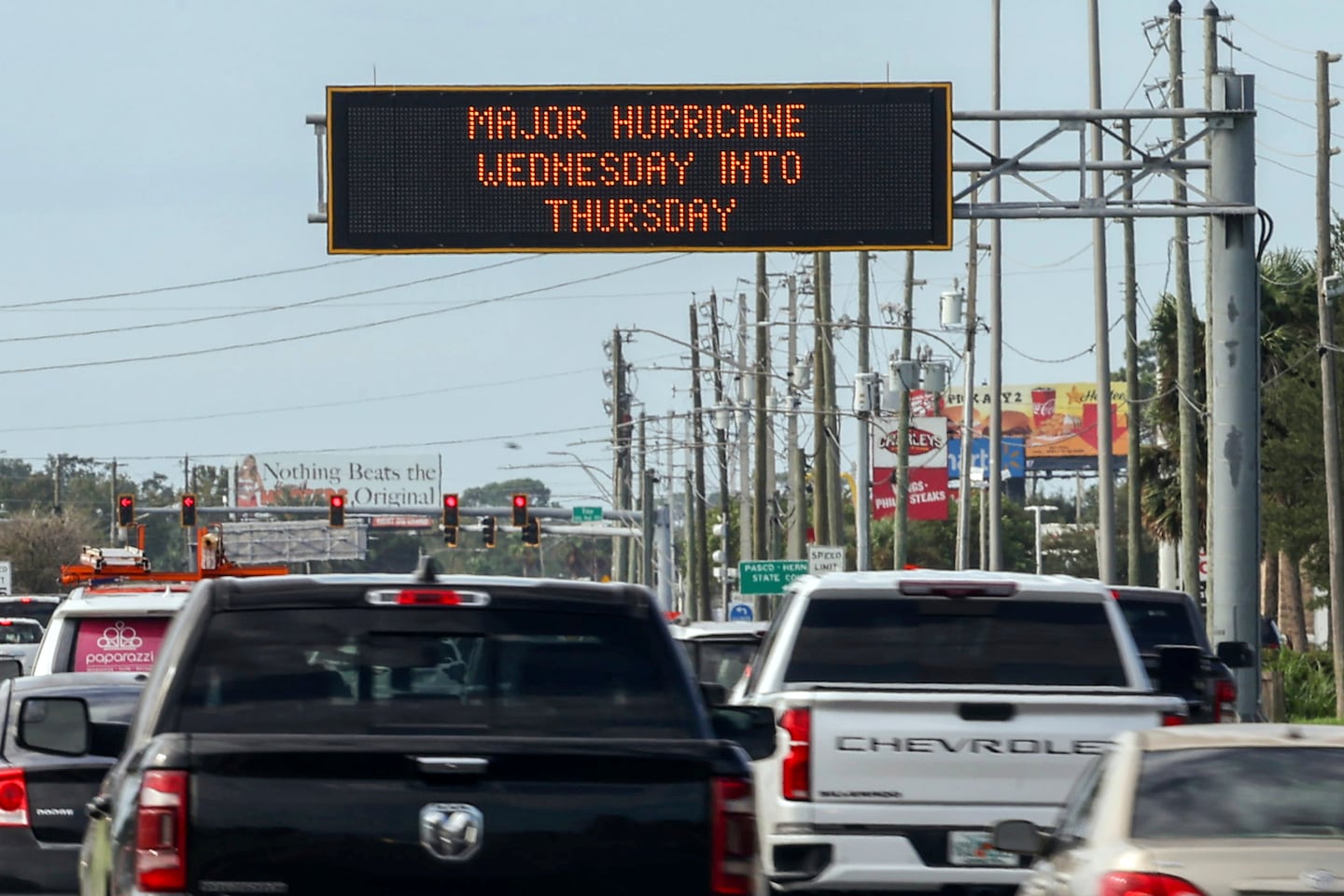 Time to evacuate is running out as Hurricane Milton closes in on Florida