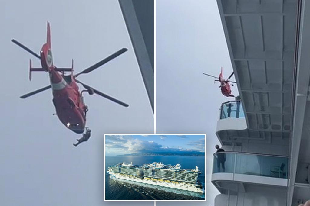 Cruise passengers airlifted from ship off Florida coast ahead of Hurricane Milton's wrath