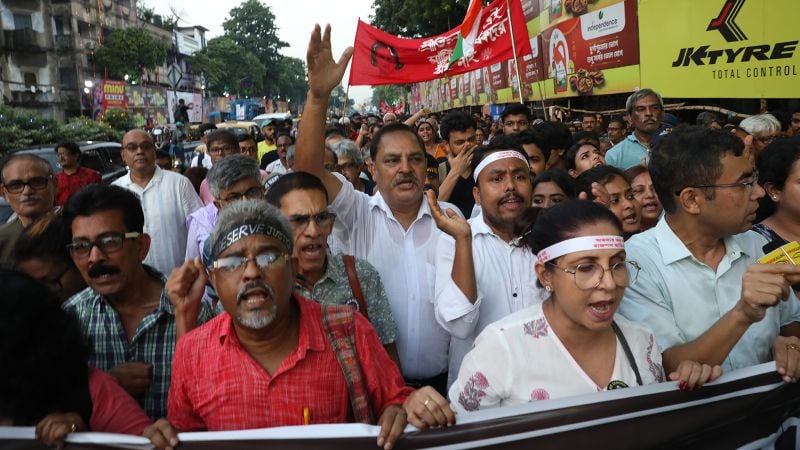 A trainee doctor’s rape and murder sparked mass protests in India. A man has now been charged