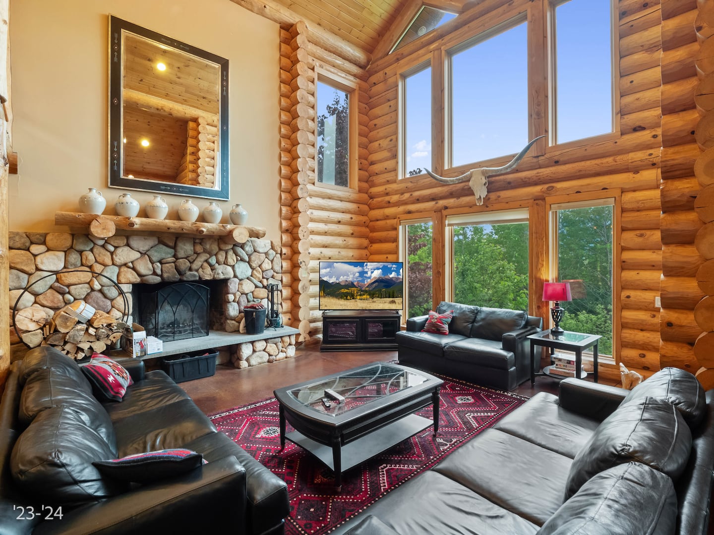 Home of the Week: A Maine log cabin to rival anything on ‘Yellowstone’