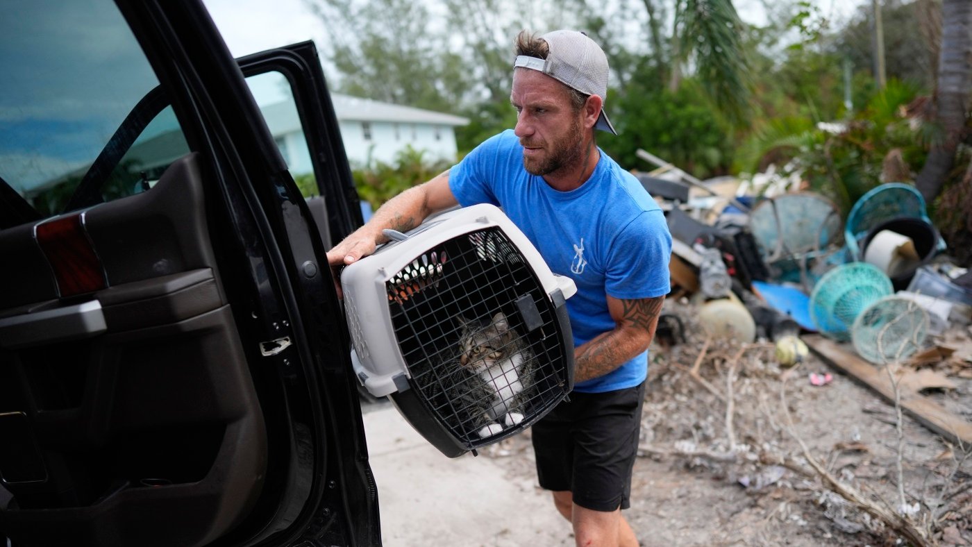 Hoosiers locking down, evacuating, and helping out in Florida ahead of Hurricane Milton