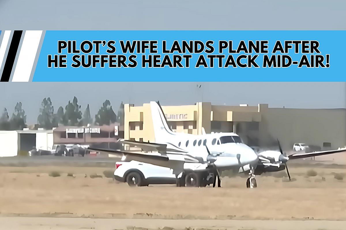 Audio Released of Wife Landing Plane Amid Pilot's Emergency