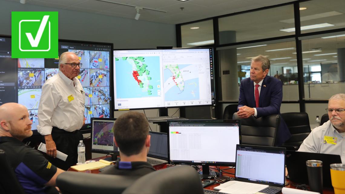 Yes, Waffle House really has a storm center