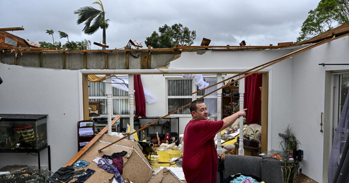 Photos: Millions in Florida flee Hurricane Milton as wind gusts to 120 mph