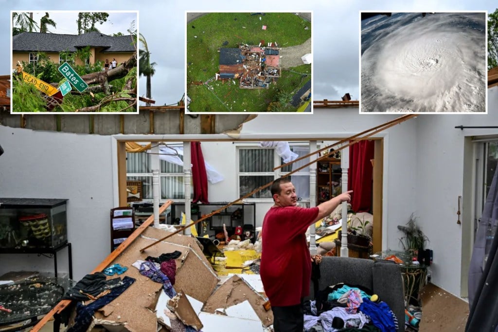 Hurricane Milton in photos