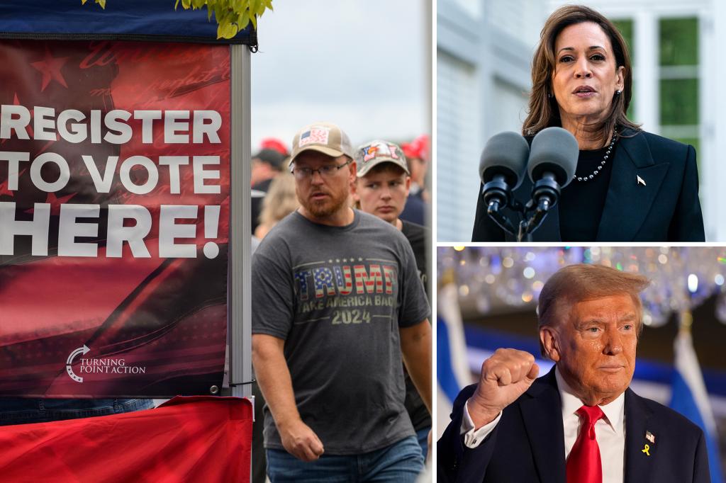 Trump poised to tear down Kamala Harris' blue wall