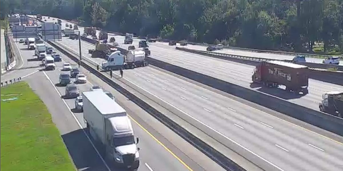 FIRST ALERT: I-26 westbound lanes closed in North Charleston