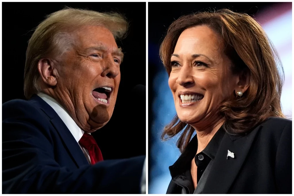 Trump holds narrow leads over Harris in swing states: Poll