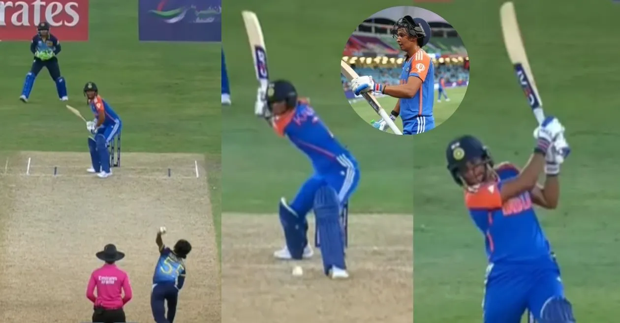 WATCH: Harmanpreet Kaur smashes consecutive boundaries to give India a flourishing finish against Sri Lanka in Women’s T20 World Cup 2024