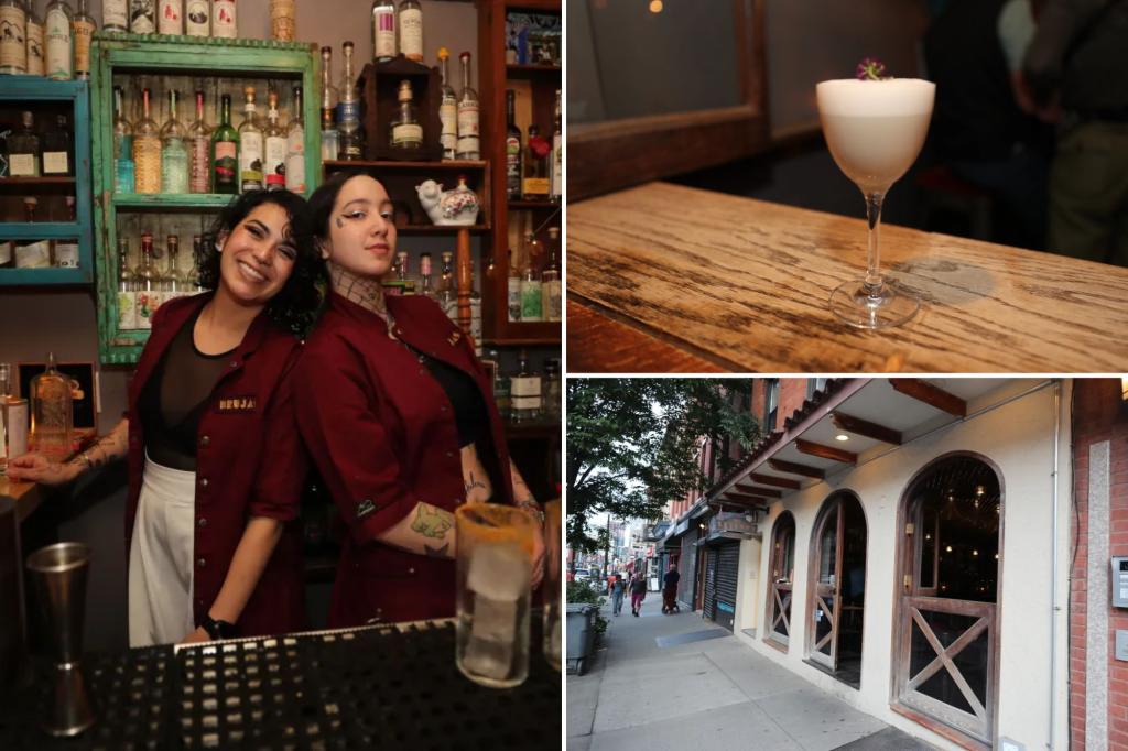 Some of Mexico's best bartenders pop up in NYC bar with their offbeat witches brews