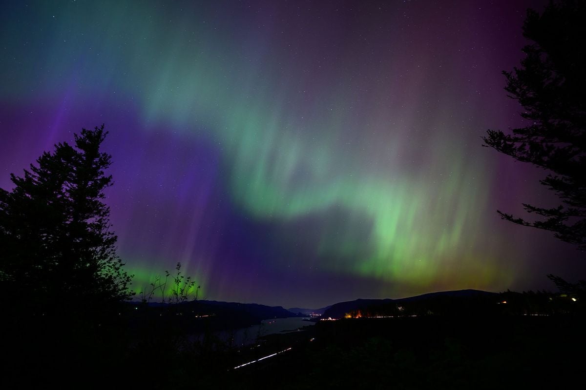 Geomagnetic storm brings auroras, risk of power outages Thursday and Friday night