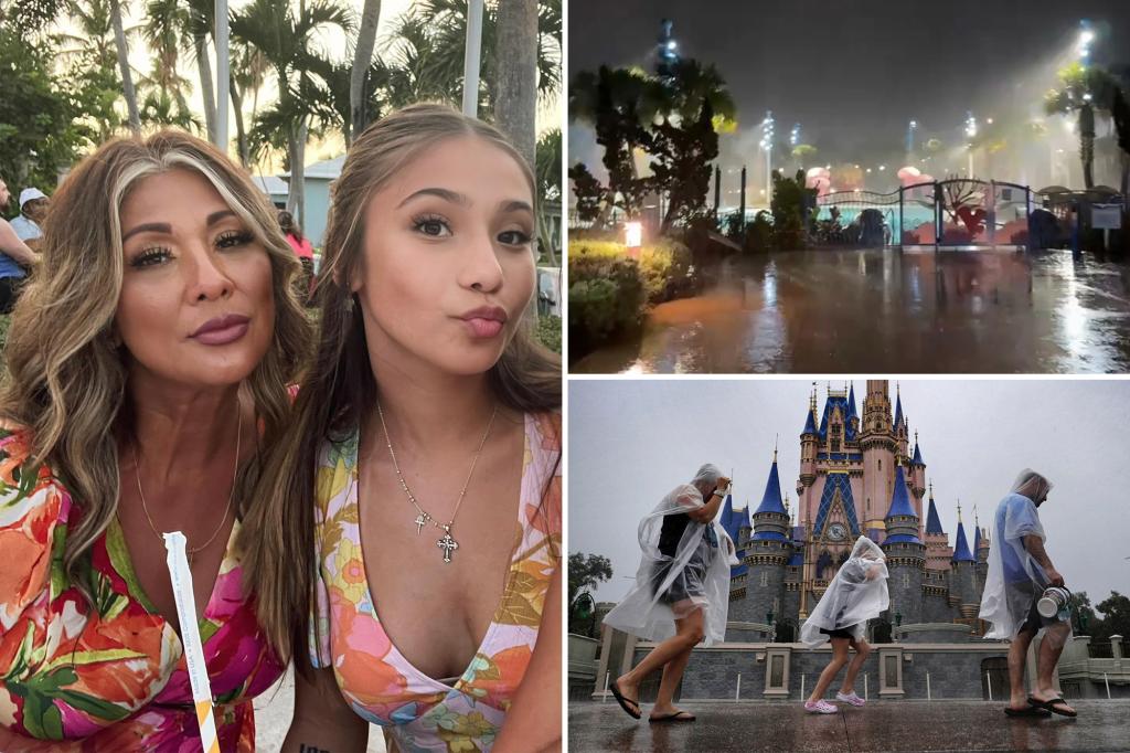 Arizona mom reveals what it was like sheltering inside Disney World during Hurricane Milton