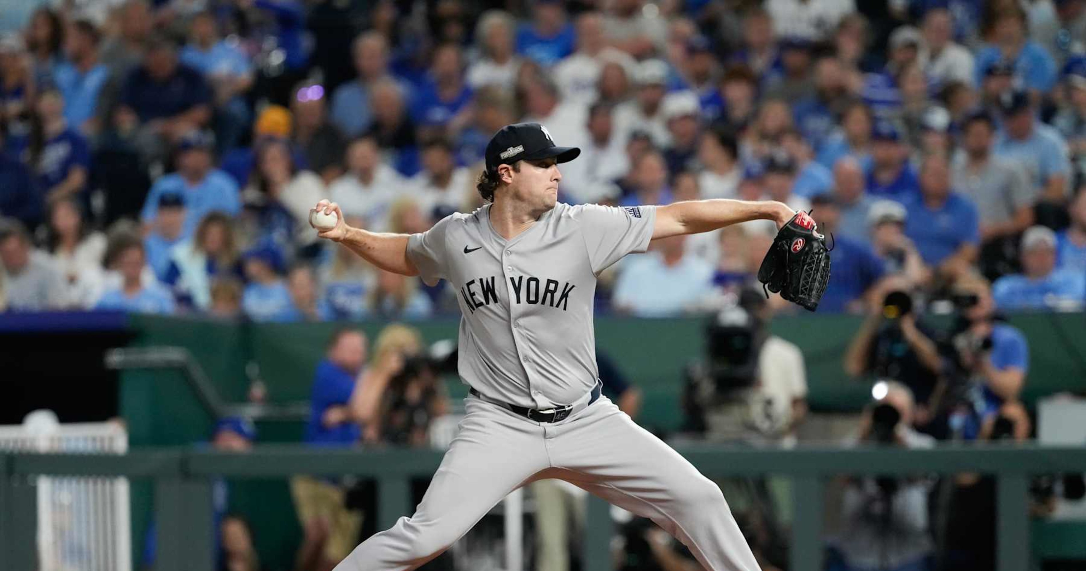 Gerrit Cole, Yankees Win ALDS vs. Royals, Hyped by MLB Fans as World Series Favorite