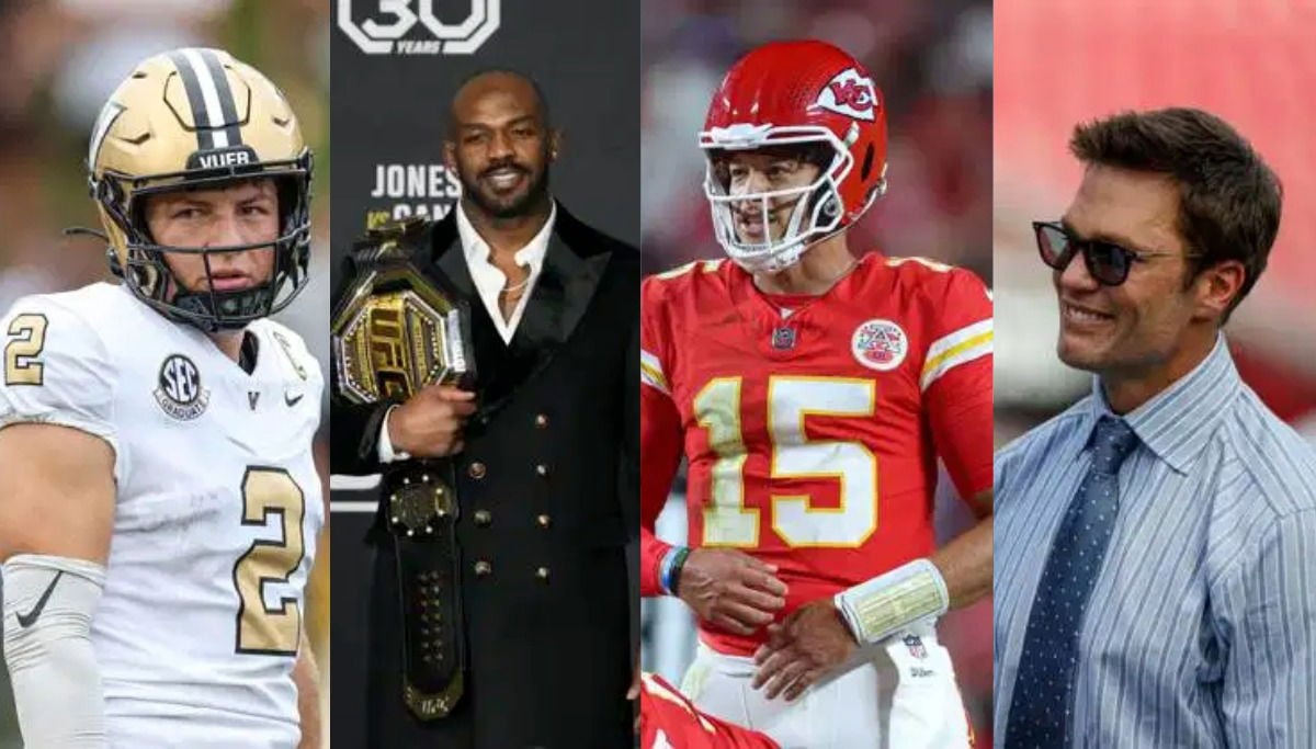 "Undoubtedly The GOAT": Diego Pavia Boldly Compares Jon Jones' MMA Dominance to Tom Brady and Patrick Mahomes' NFL Supremacy