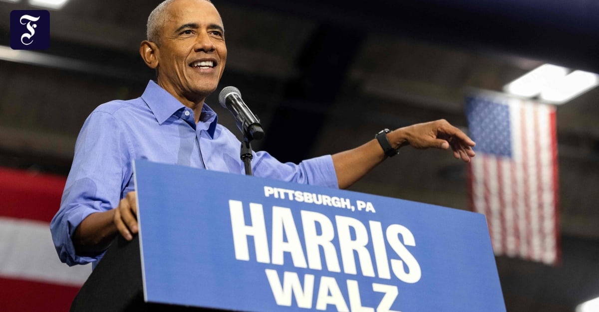 Liveblog zur US-Wahl 2024: Obama macht in Pennsylvania Wahlkampf für Harris