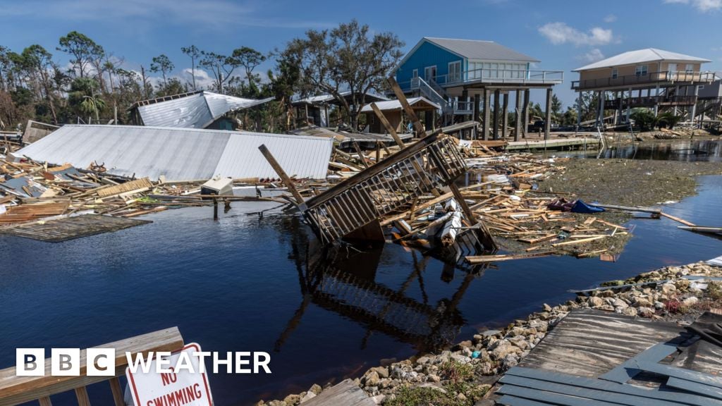 How does this hurricane compare to Helene and other hurricanes?