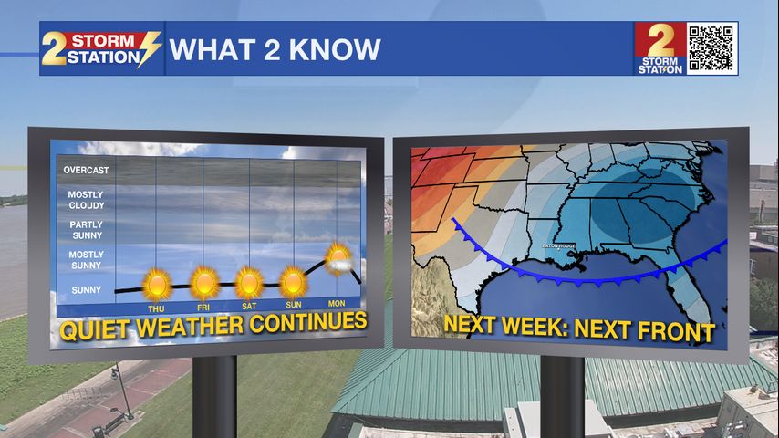 Thursday AM Forecast: Pleasant through the weekend; Milton becomes post-tropical