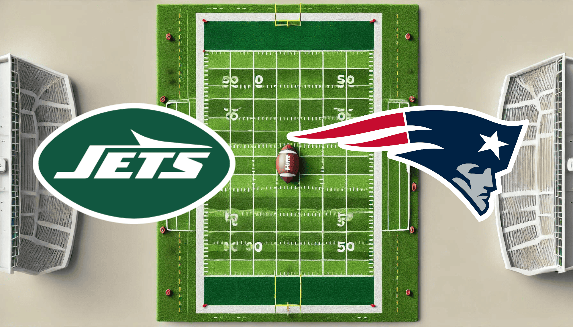 New York Jets x New England Patriots: onde assistir, horário e informações do jogo da NFL