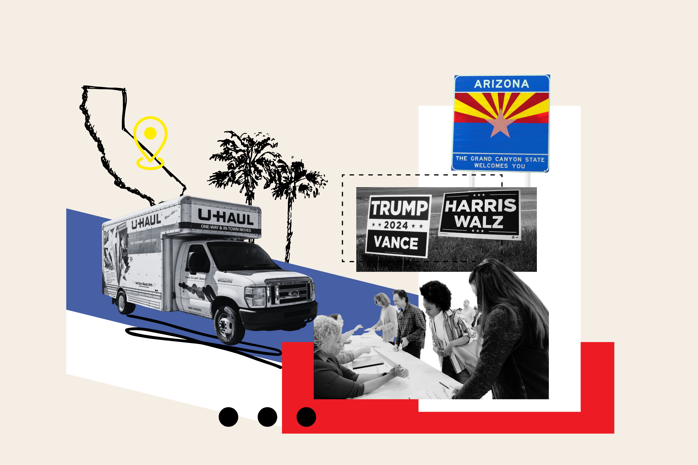 How an Influx of Californians Could Decide Arizona's Election Result