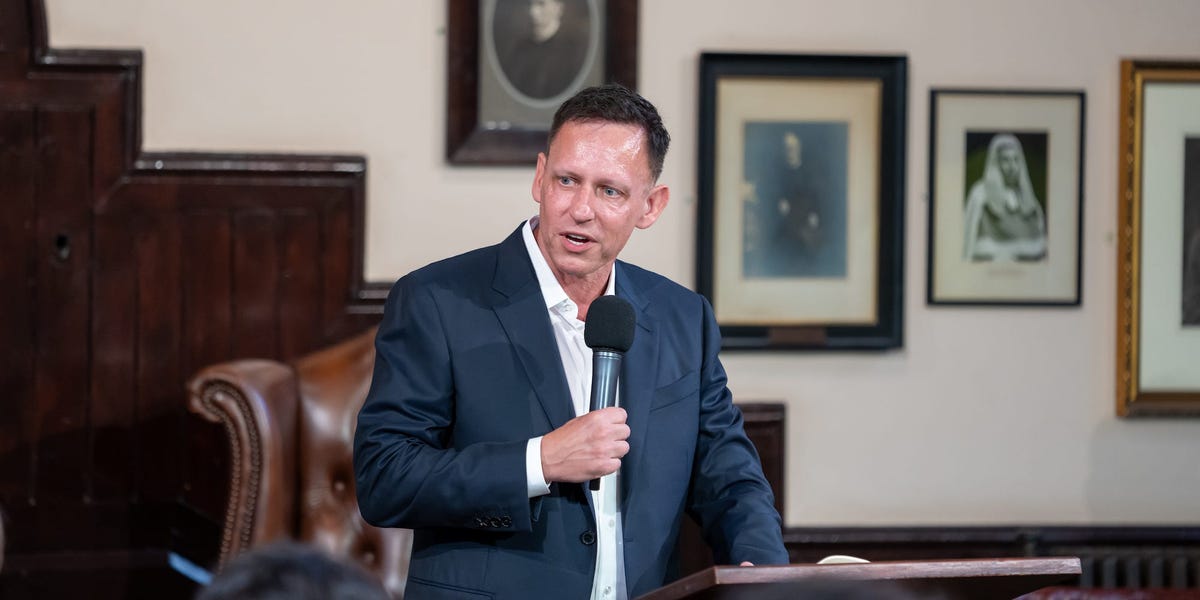 Peter Thiel predicts the 2024 election won't be close: 'One side is simply going to collapse'