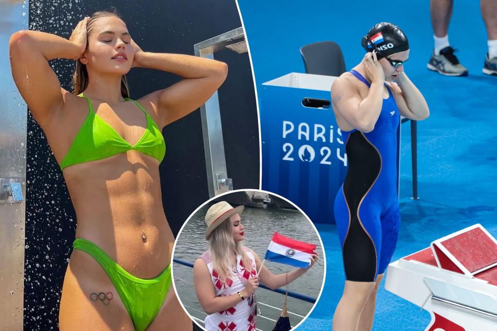 Paraguay swimmer Luana Alonso who was kicked out of Olympic Village over 'inappropriate' behavior wanted to compete for Team USA