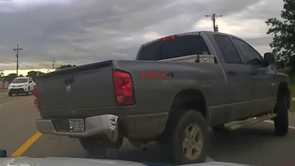 Dodge Ram Gets Jacked By Arkansas State Police