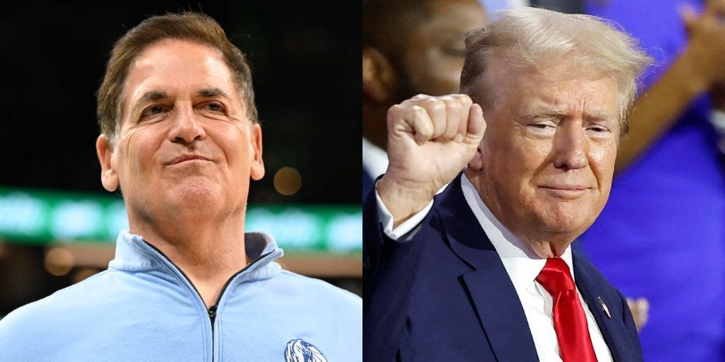 Mark Cuban mocks Trump for going even further than Bernie Sanders on capping credit card interest rates