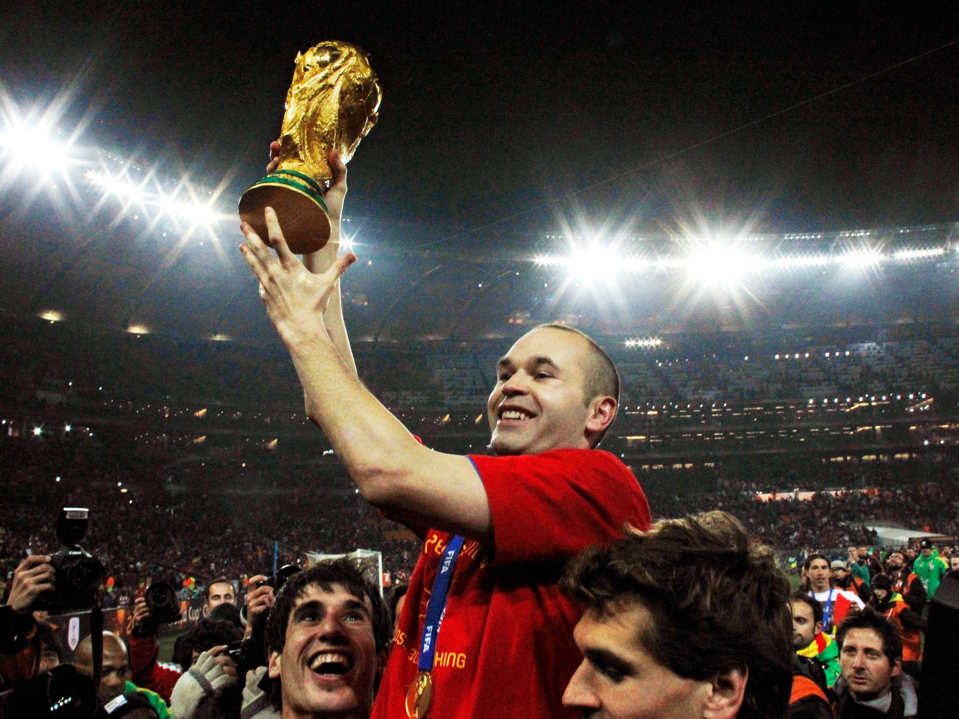 Former Spain and Barcelona football great Andres Iniesta retires at 40