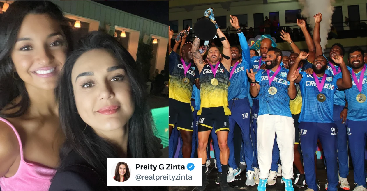 Preity Zinta pens a heartfelt post for Saint Lucia Kings on winning the CPL 2024 title