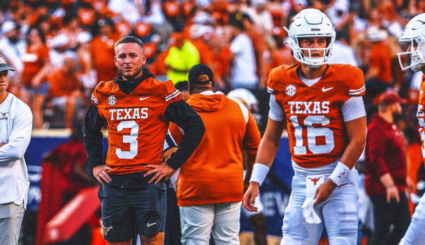 Texas QB Quinn Ewers remains questionable ahead of SEC play