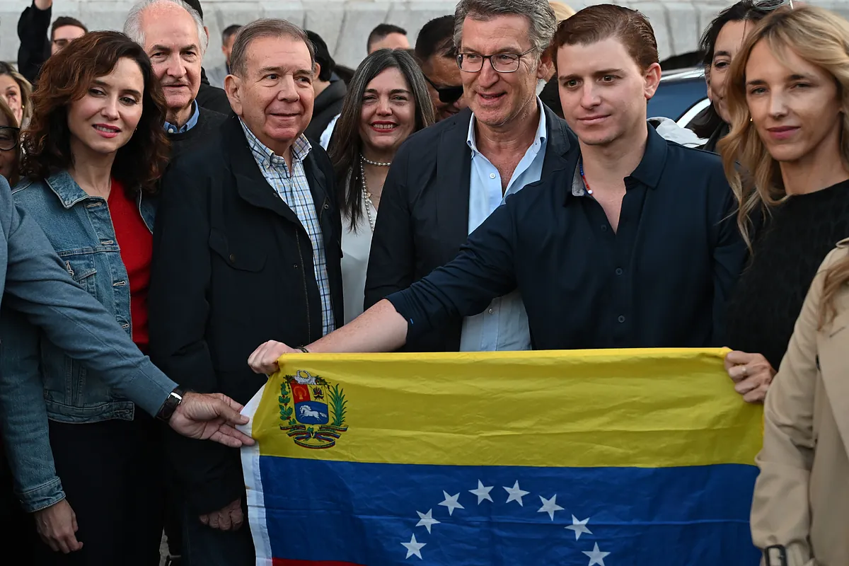 Primer encuentro de Edmundo González con los venezolanos exiliados en Madrid: "Confiemos en el poder de la verdad, la firmeza y la constancia"