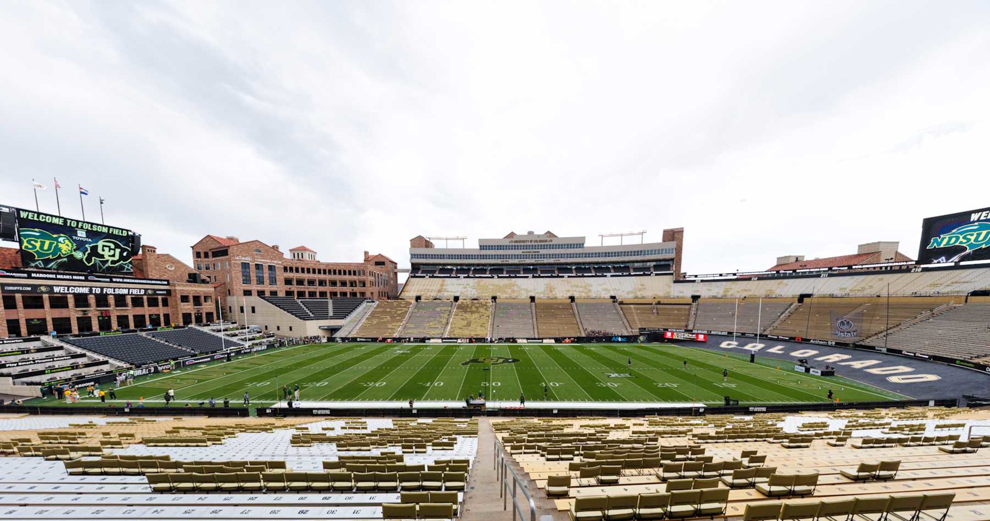 Hit-and-Run Suspect Drives Truck onto Colorado's Folsom Field; No Injuries Reported