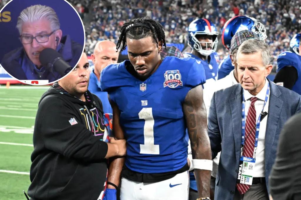 Mike Francesa dumbfounded by Malik Nabers' Travis Scott concert outing