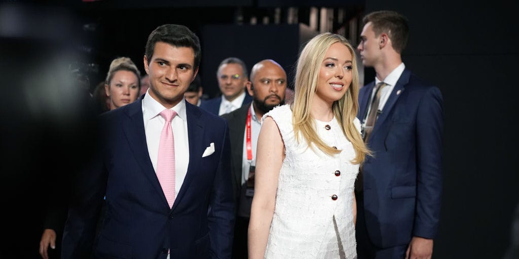 Tiffany Trump and Michael Boulos are expecting their first child. Here's a timeline of their relationship.