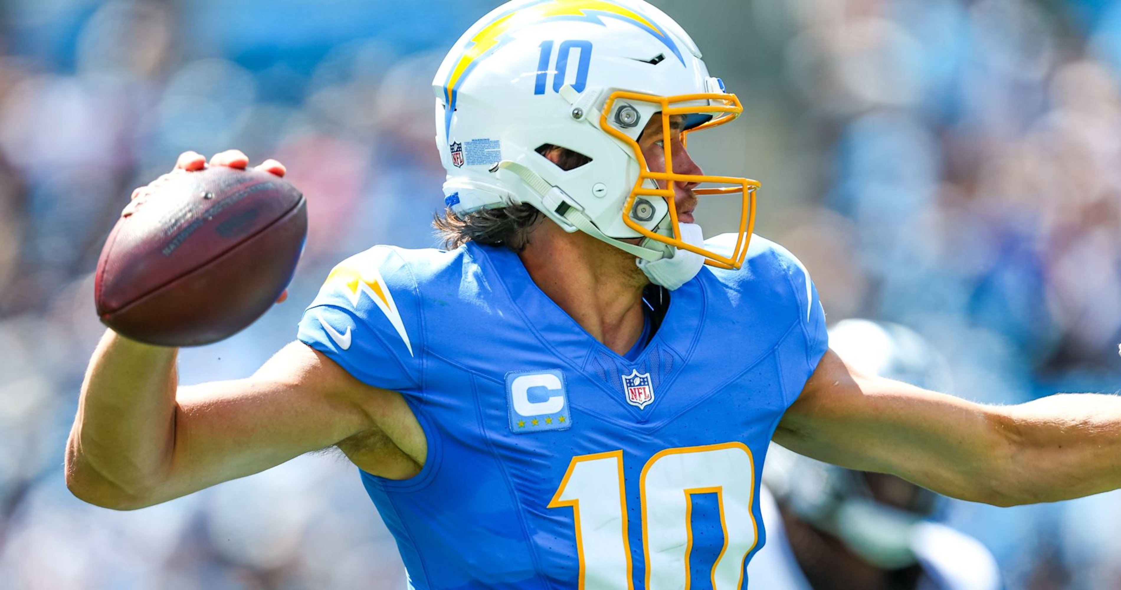 Chargers' Justin Herbert Says Injury Is High Ankle Sprain; Status vs. Steelers TBD