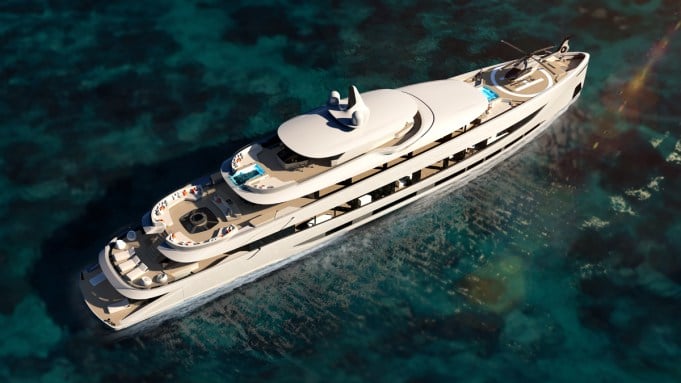 This New 223-Foot Superyacht Packs a Fun Surprise on Every Deck