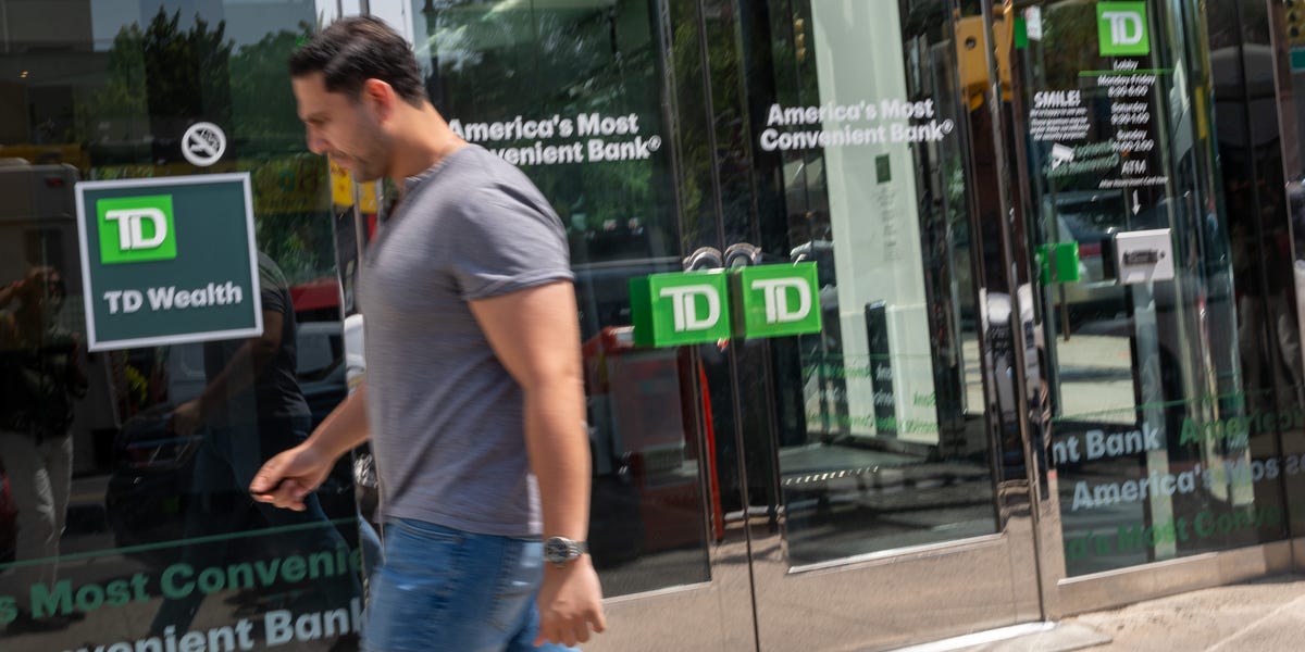 TD Bank Stock Drops After $3 Billion Charge for Anti-Money-Laundering