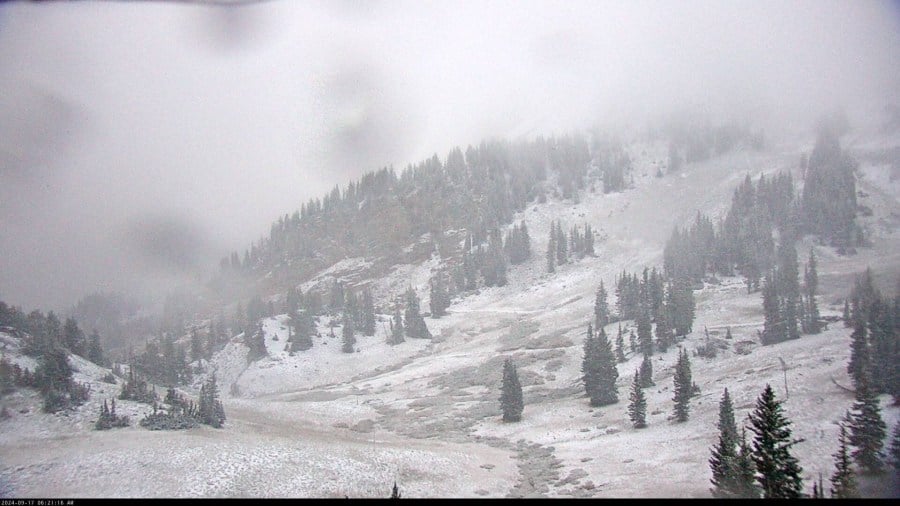 First snow of the season: Utah’s snow-capped mountains start their return for winter