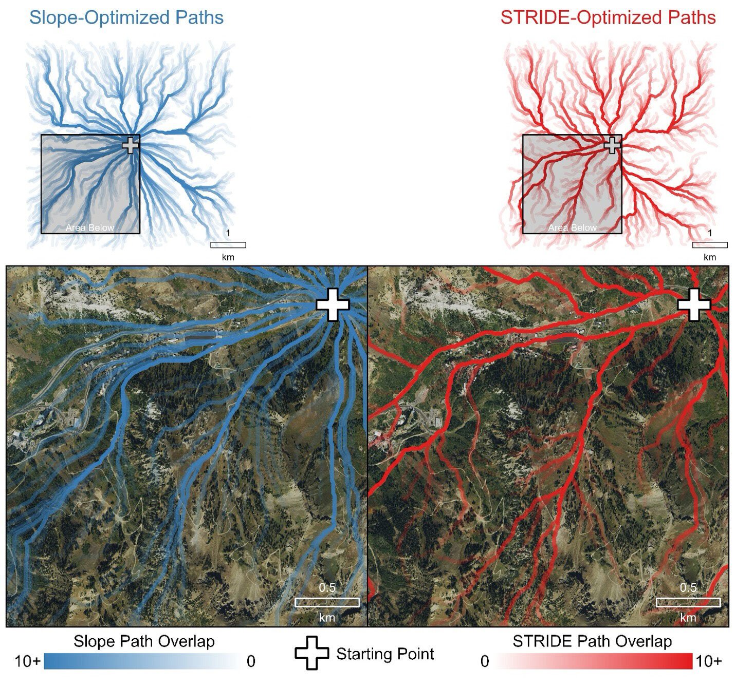 Comprehensive model uses airborne LiDAR data to predict walking travel times with unprecedented accuracy