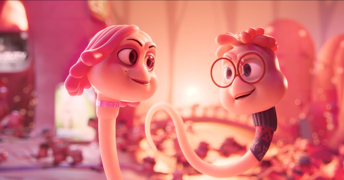 I hope someone has the balls to import this Pixar-style animated musical about sperm