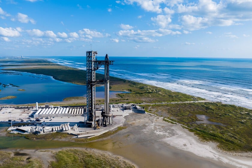 Quinto lanzamiento de Starship: a qué hora es y cómo ver en directo el vuelo más arriesgado del enorme cohete de SpaceX