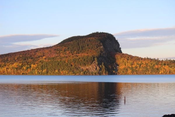 Indian Trail on Mount Kineo in Greenville, Maine