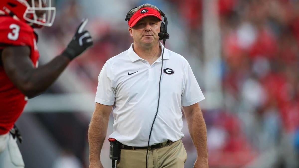 Georgia coach Kirby Smart says he doesn't remember shoving Mississippi State QB Michael Van Buren Jr.