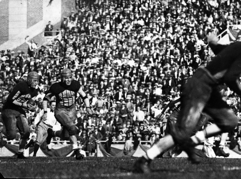 100 years since Red Grange christened Illinois' Memorial Stadium