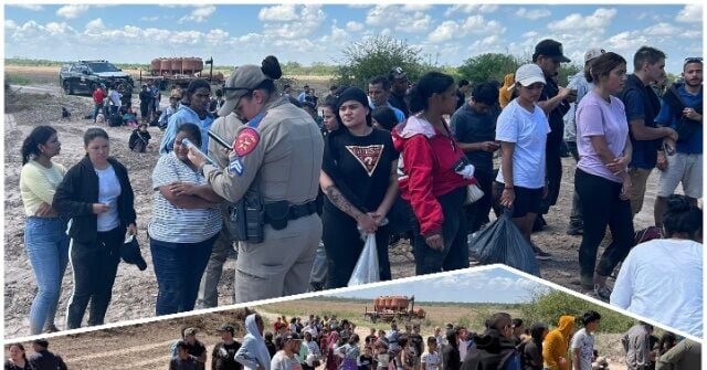 Large Migrant Group Crossings Returns to Texas Border Sector