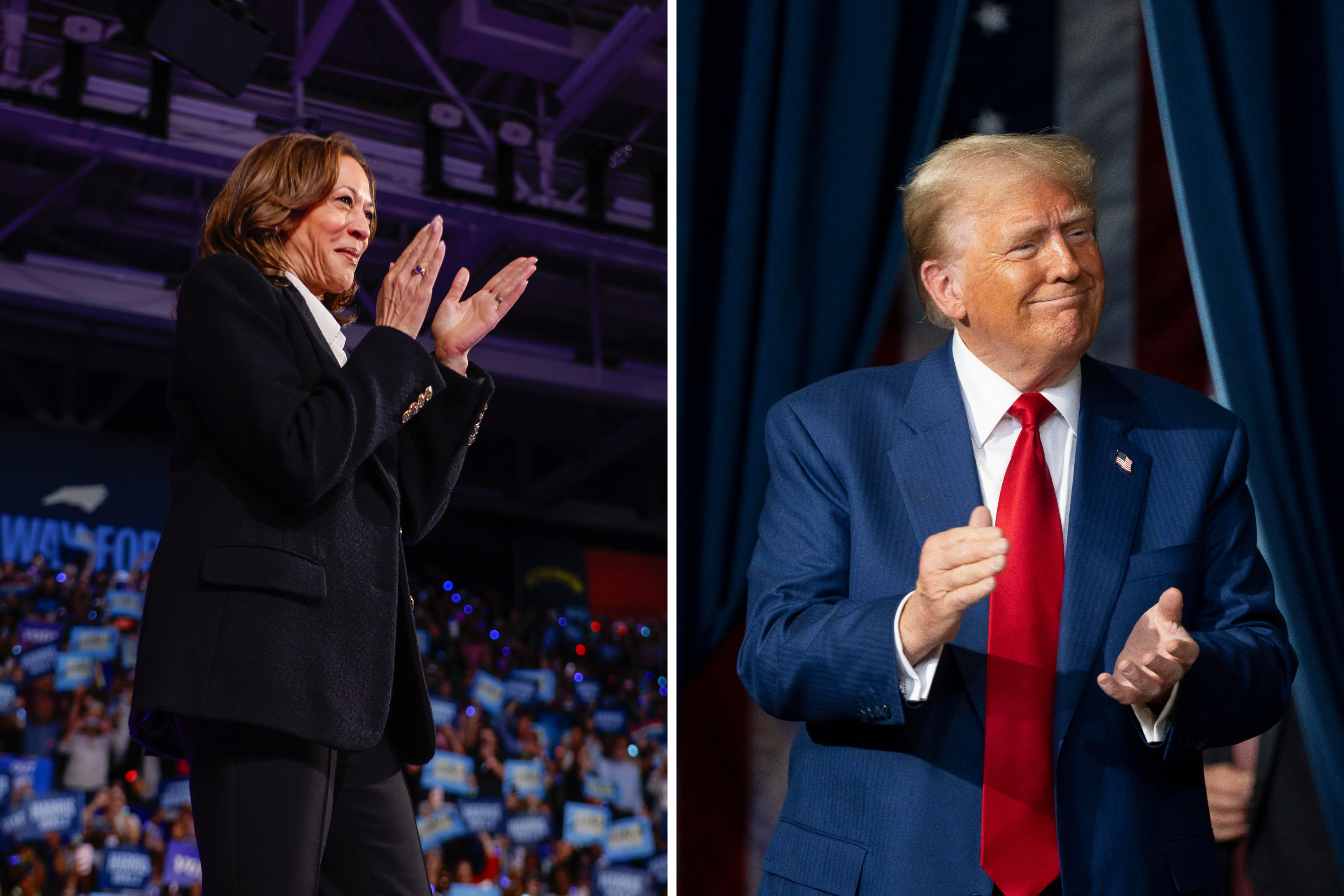 What Pennsylvania Polls Show as Trump, Harris Hit Trail in Swing State